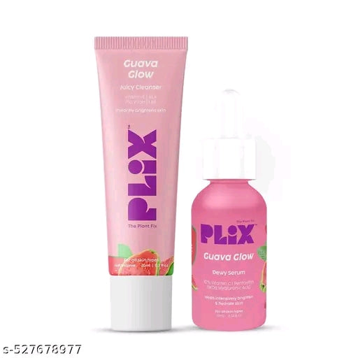 Plix Guava Glow Bright Cleanser | Enriched with Vit-C & Natural Extracts | 100ml