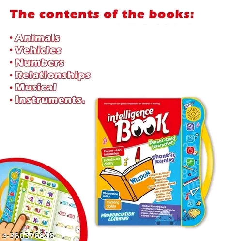 " Educational Phonics Book – Sound & Light Learning Toy" Riveexo® ⭐⭐⭐⭐⭐