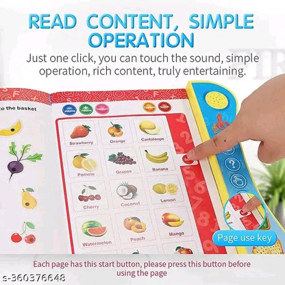 " Educational Phonics Book – Sound & Light Learning Toy" Riveexo® ⭐⭐⭐⭐⭐